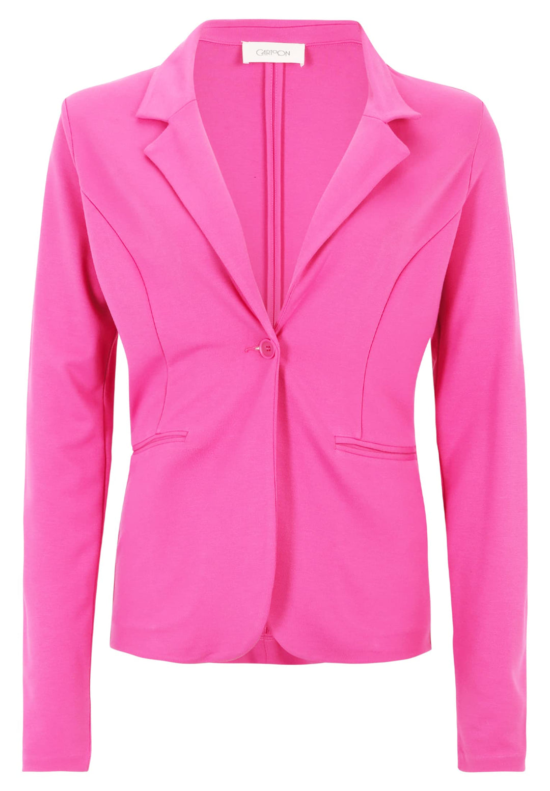 Cartoon Damen Casual-Blazer mit Reverskragen, 36
