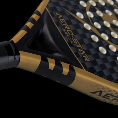 Dunlop Padelschläger Aero-Star Junior (2023), Schwarz/Gold