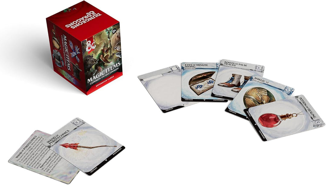 Dungeons &amp; Dragons Referenzkarten – Magische Gegenstände (Gewöhnlich und Ungewöhnlich) | D&amp;D-Zubehör