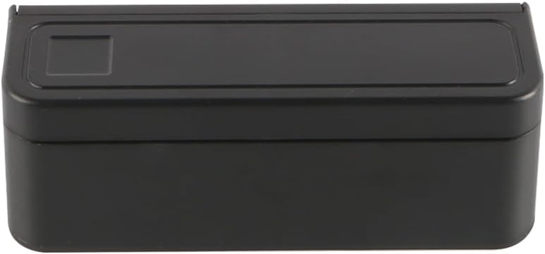Namvo 2 Stück Auto-Münzbox, Auto-Kleingeld-Aufbewahrungsbox, tragbarer Kunststoff-Münzaufbewahrungsb