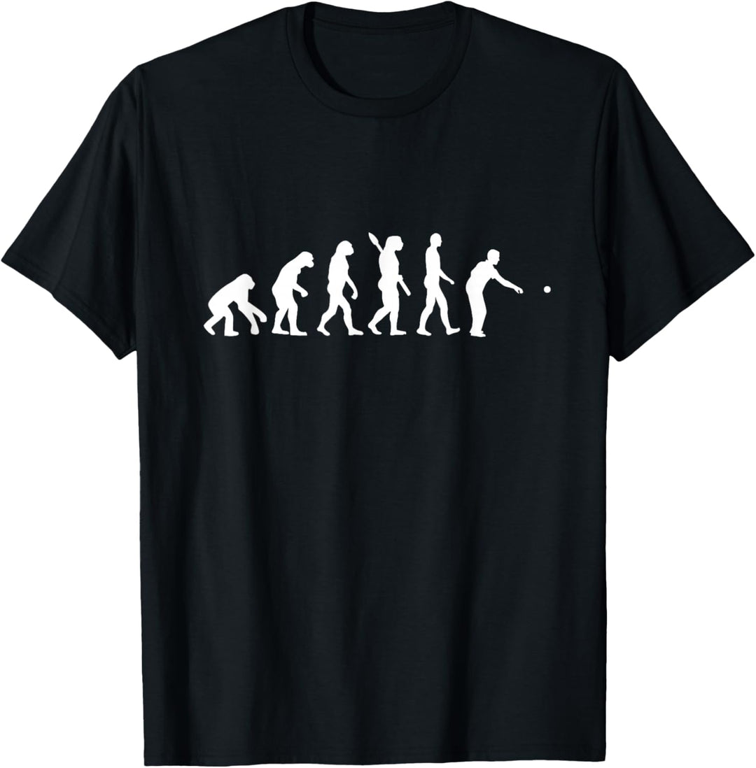 Boule Evolution T-Shirt - Ideales Geschenk Petanque Boccia T-Shirt