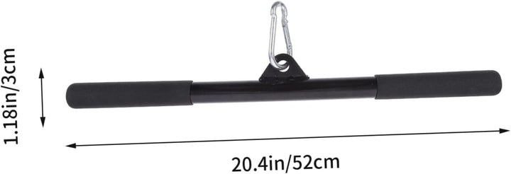 BESPORTBLE Spurstange Rudergriff Brust Bizeps Trizeps Gerade Stange Pulldown Stange Schulteraufbau T