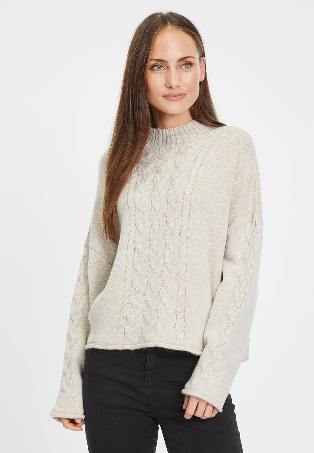 Tamaris Damen Balje Pullover 44 Tapioca, 44 Tapioca
