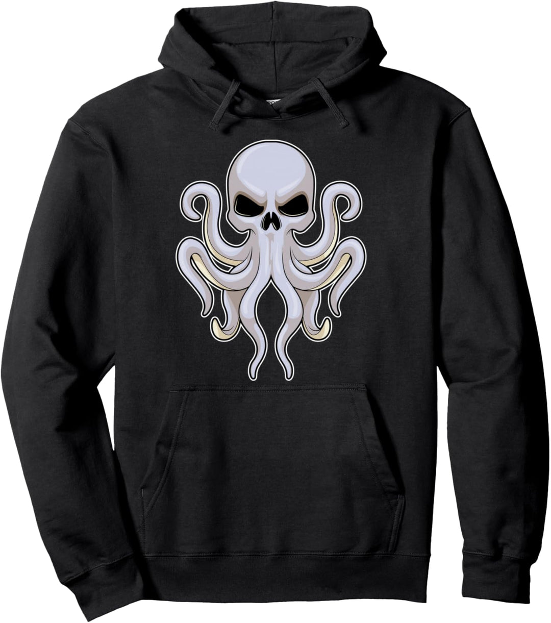 Krake Tintenfisch Pullover Hoodie