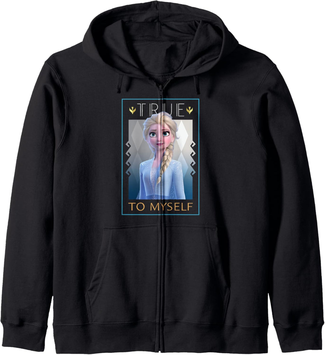 Disney Frozen 2 Elsa True To Myself Poster Kapuzenjacke