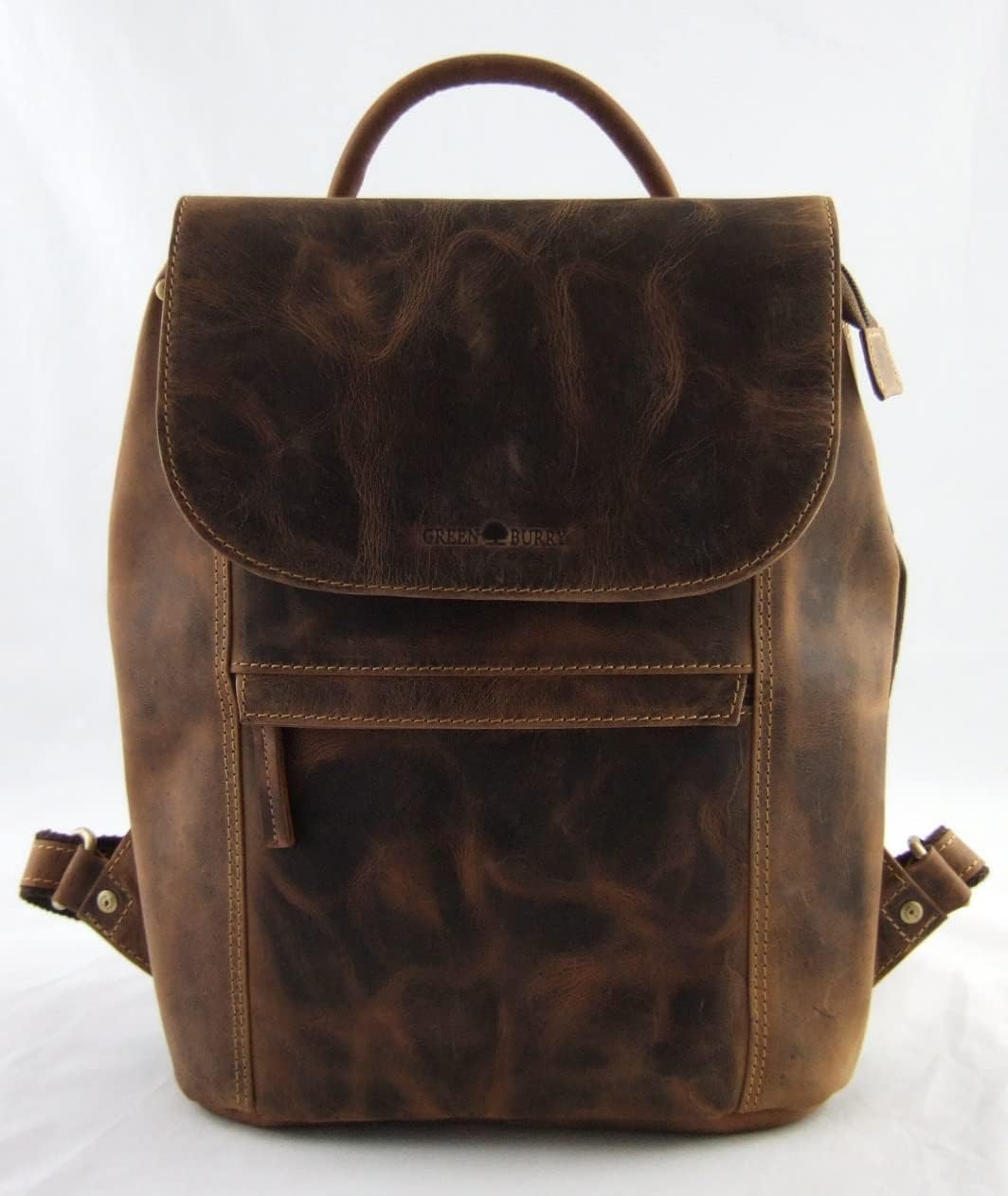 Greenburry Vintage City Rucksack Leder 35 cm