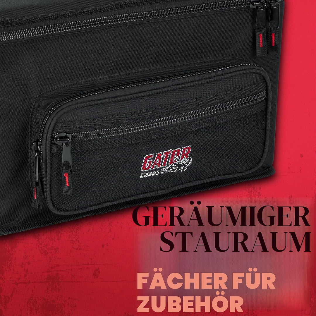GATOR Cases GM-2W Softcase für ein komplettes HF-System und zwei Mikrofone 2 HF-Tonabnehmer Verstärk