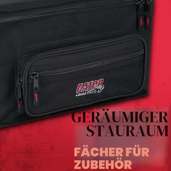 GATOR Cases GM-2W Softcase für ein komplettes HF-System und zwei Mikrofone 2 HF-Tonabnehmer Verstärk