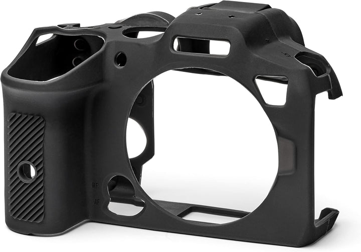 easyCover - Silikon Kameratasche - Schutz für Ihre Kamera - Canon R7 - Schwarz Black, Black