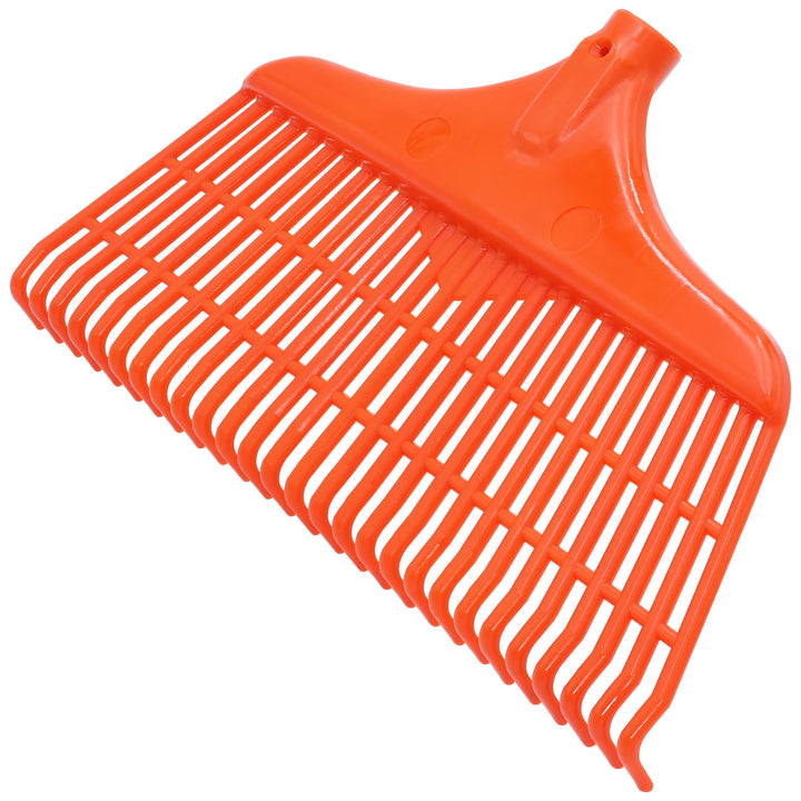 Premium Laubbesen 40cm - Widerstandsfähiger & Robuster Rechen für den Garten, Vielseitig einsetzbar