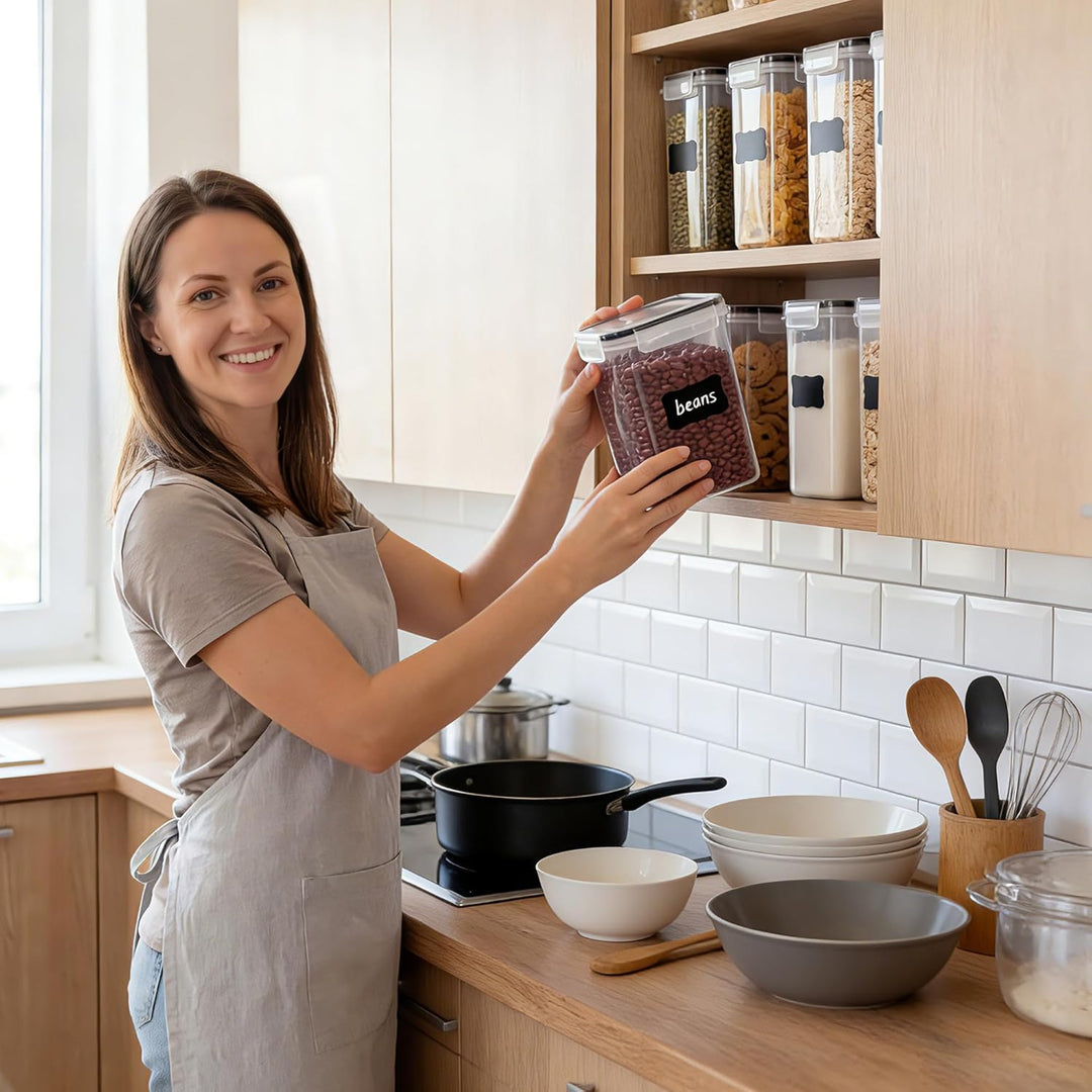 Vtopmart 1.6L Vorratsdosen Set, Müsli Schüttdose & Frischhaltedosen, BPA frei Kunststoff Vorratsdose