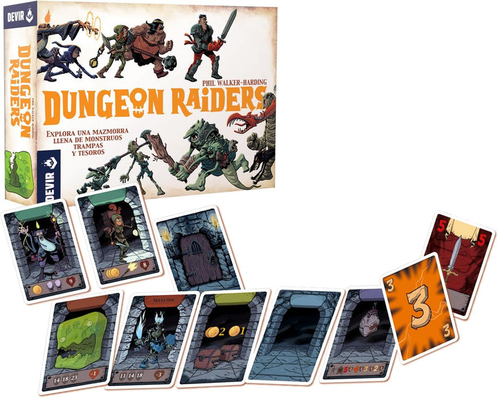Devir- Dungeon Raiders, einzigartig (BGHRAI)