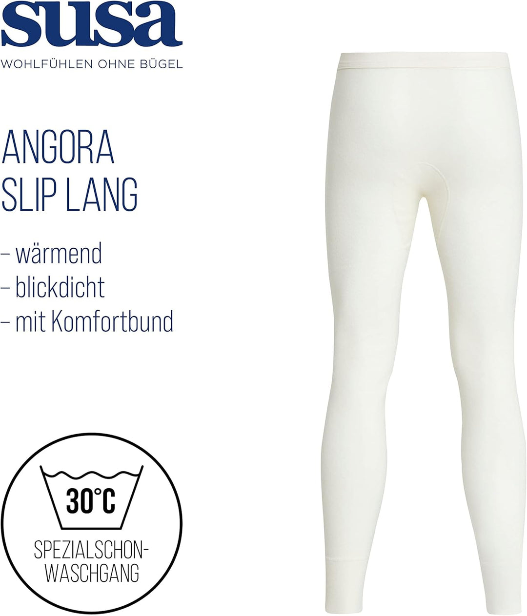 SUSA Thermo-Unterwäsche Unterhose I Kälteschutz mit angenehmem Tragekomfort I 100% Made in Germany I