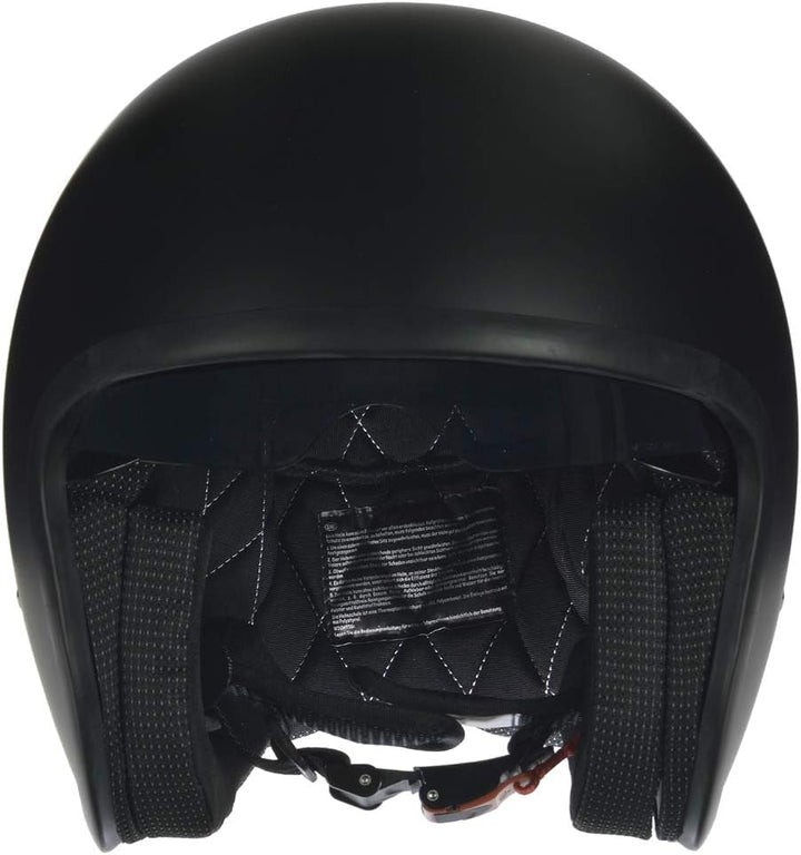 RC-590 Jethelm Custom Motorradhelm Chopper Chopper Motorrad Roller Helm rueger, Grösse:XS (53-54), F