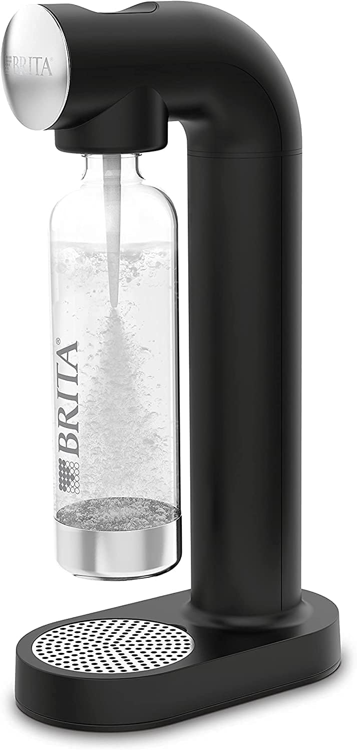 BRITA Flaschen 2er-Pack für Wassersprudler sodaONE | 2X 1 Liter Ersatzflaschen | Leichte, BPA-freie
