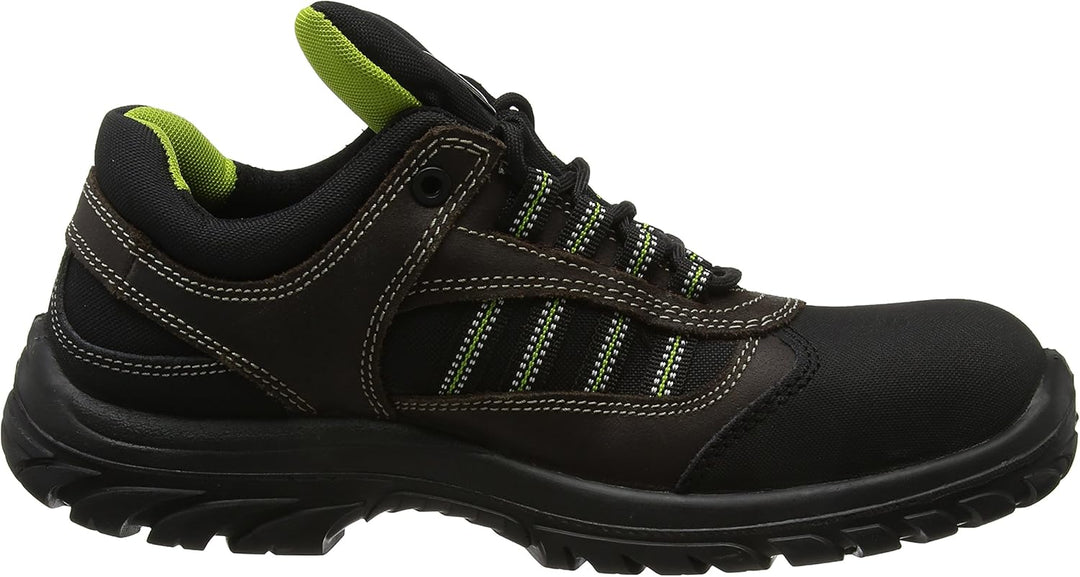 Lemaitre DOURS30BR46 DOURO S3 bas Sicherheitsschuhe, Schwarz/Braun, Grösse 46 46 EU, 46 EU