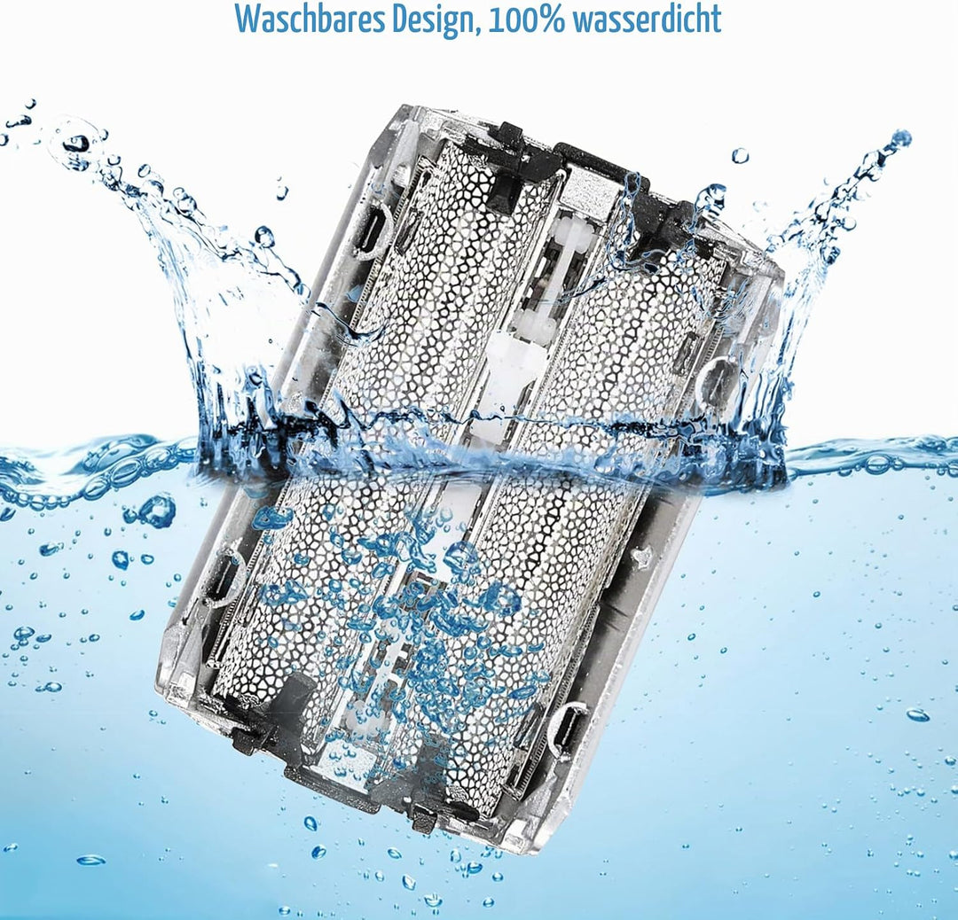 Scherkopf für Braun Series 5,Ersatzkopf 51s für Braun 5 Elektrorasierer 590CC, 570CC, 560, 550, 510