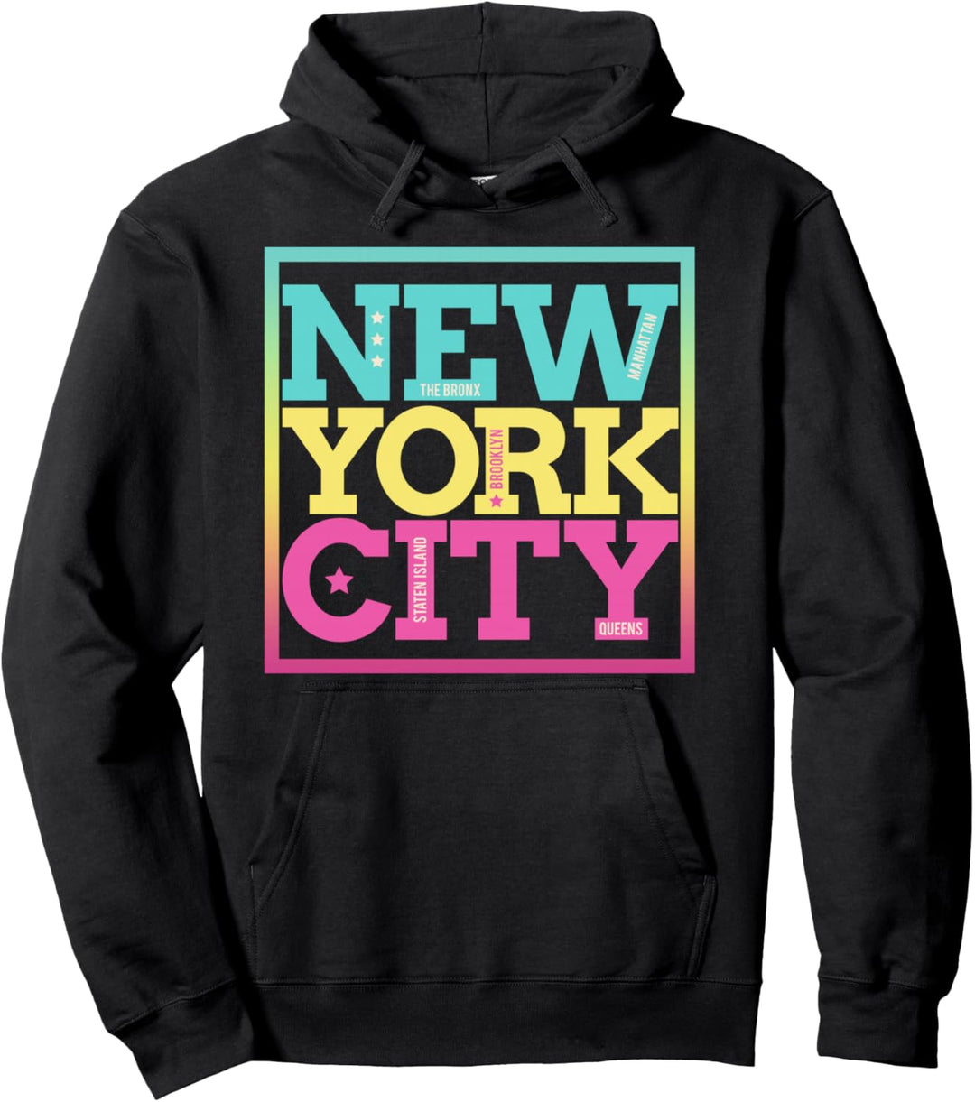 Cool New York City Tee shirts, New York City Fashion Graphic Pullover Hoodie