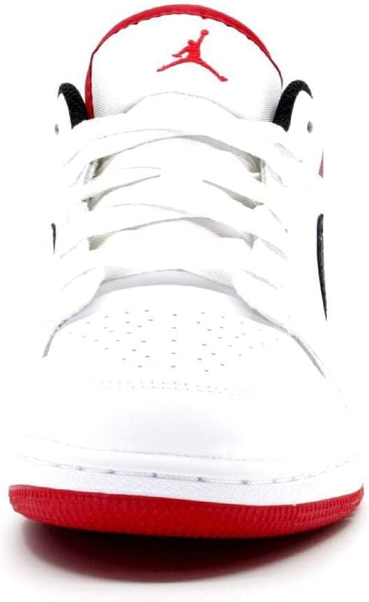 Nike Herren Air Jordan 1 LowBasketballschuh 42 EU Weiss, 42 EU Weiss
