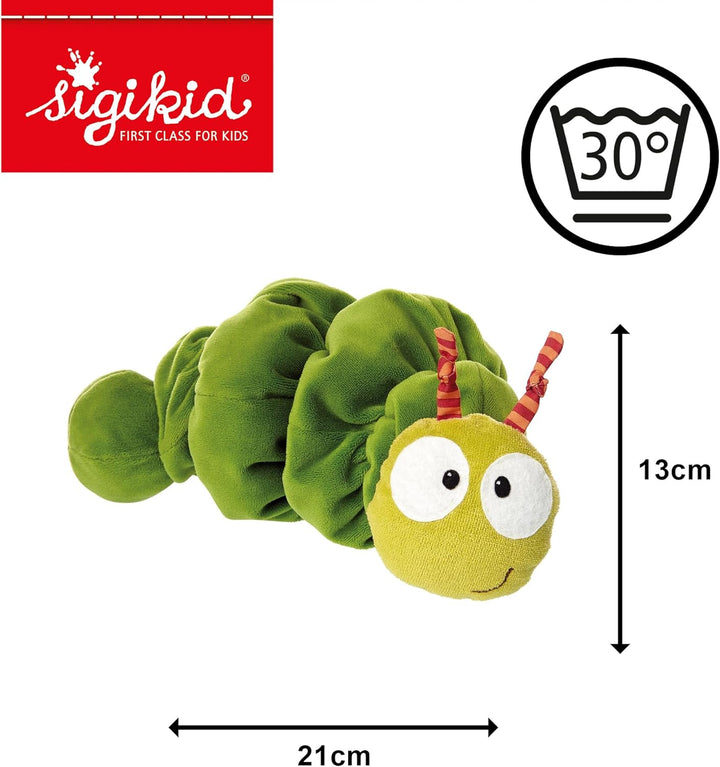 SIGIKID 41294 Rattelraupe Baby Activity PlayQ Mädchen und Jungen Babyspielzeug empfohlen ab 3 Monate