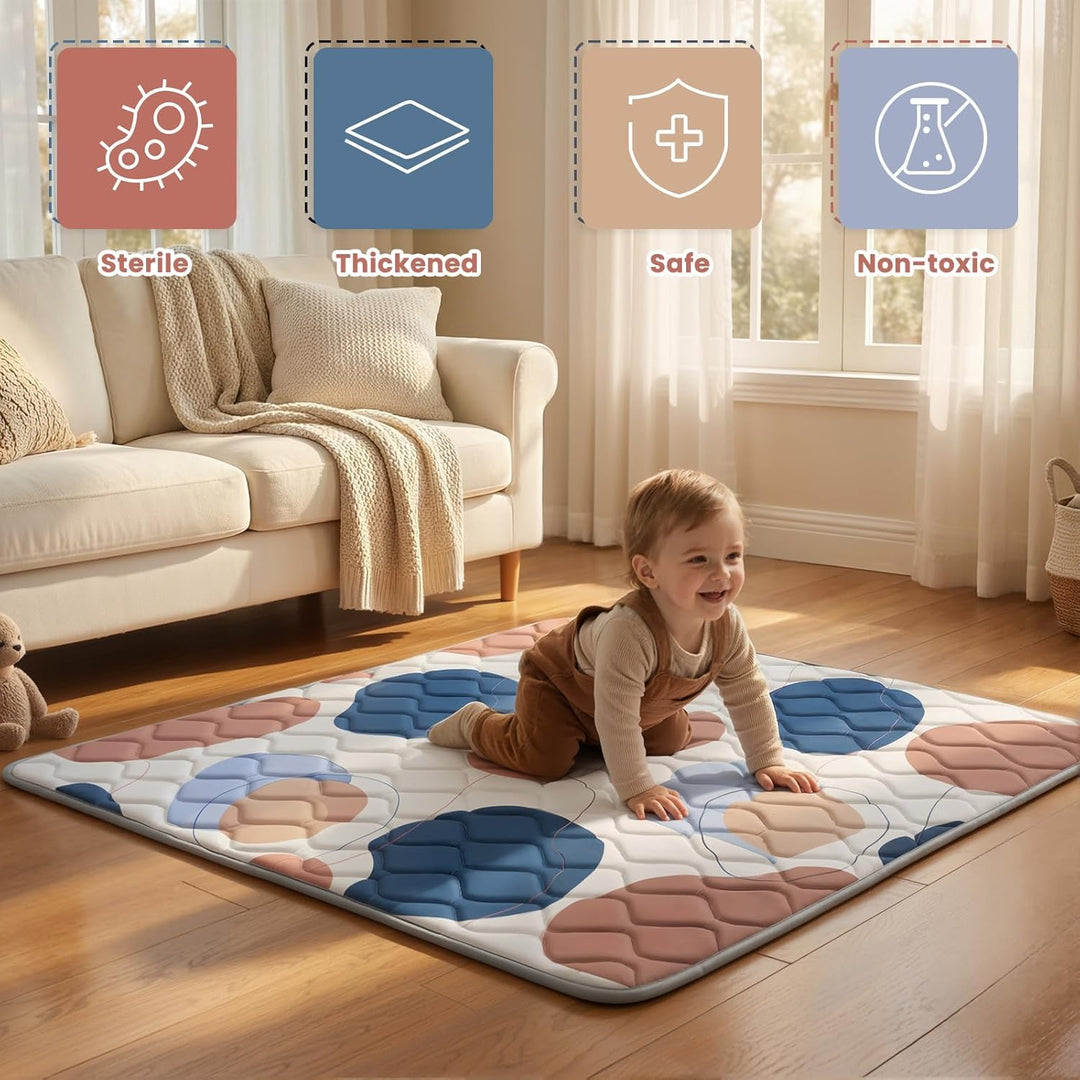 UBRAVOO Baby-Spielmatten, Krabbel-Laufgittermatte, Schaumstoff-Spielmatte für Babys und Kleinkinder,
