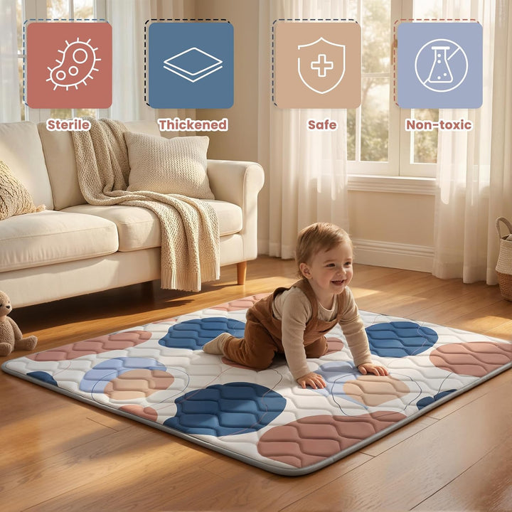 UBRAVOO Baby-Spielmatten, Krabbel-Laufgittermatte, Schaumstoff-Spielmatte für Babys und Kleinkinder,