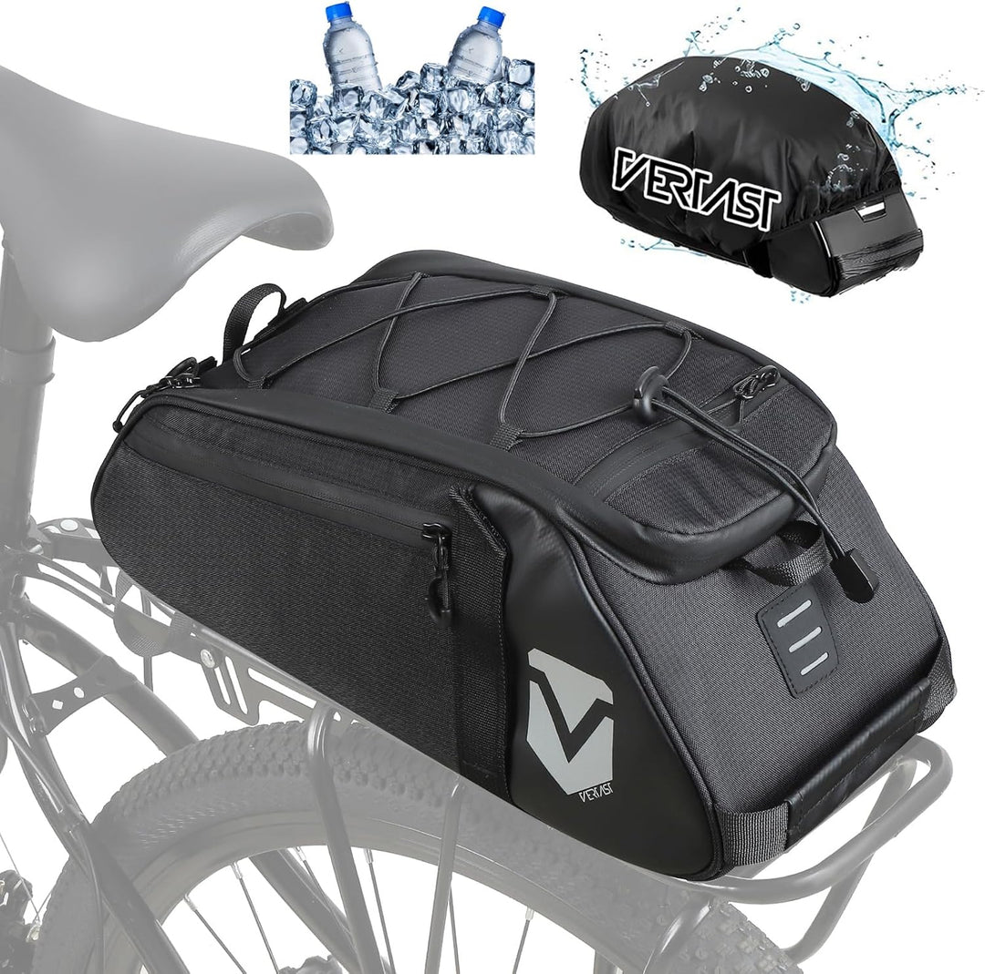 VERTAST Fahrrad Gepäckträger Tasche Wasserdicht Multifunktionale Packtasche für Fahrrad Sitz Outdoor