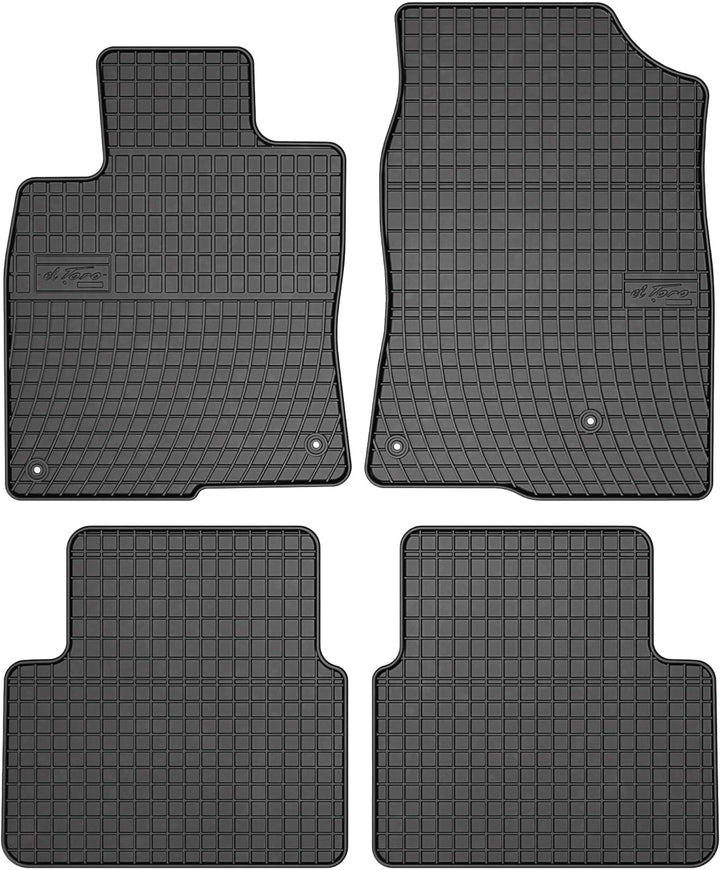 M MOTOS Gummimatten Auto Fussmatte passt für Honda Civic X 2015-2021 Verbessern Sie Ihren Reisekomfo