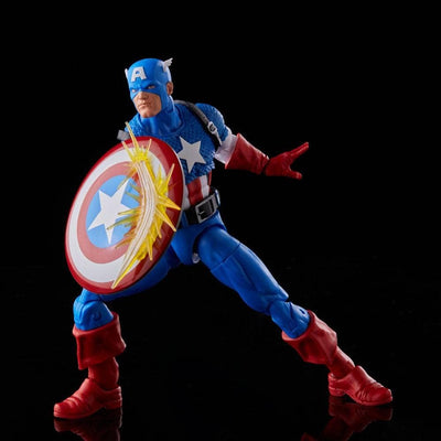 Marvel Legends Series 20th Anniversary Series 1 Captain America, 15 cm grosse Action-Figur zum Samme