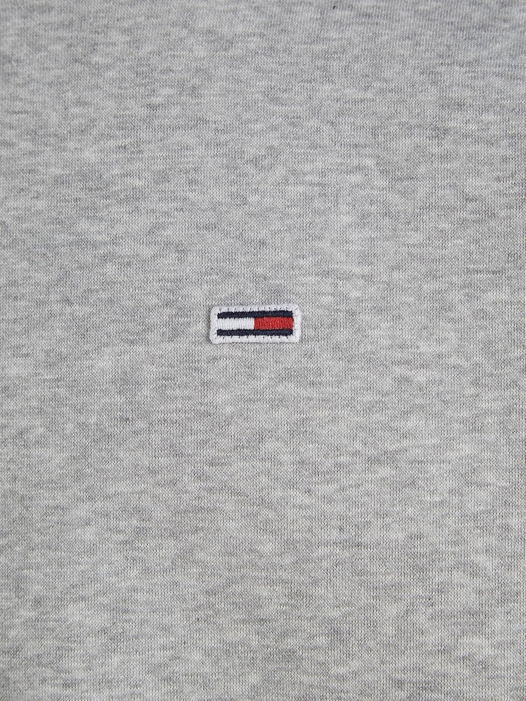 Tommy Jeans Herren Sweatshirt TJM Regular ohne Kapuze XXL Grau (Lt Grey Htr), XXL Grau (Lt Grey Htr)