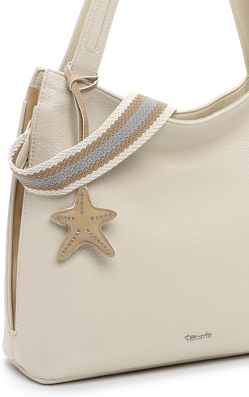 Tamaris Shopper TAS Kea 34465 Damen Handtaschen Zweifarbig Beige Einheitsgrösse, Beige Einheitsgröss