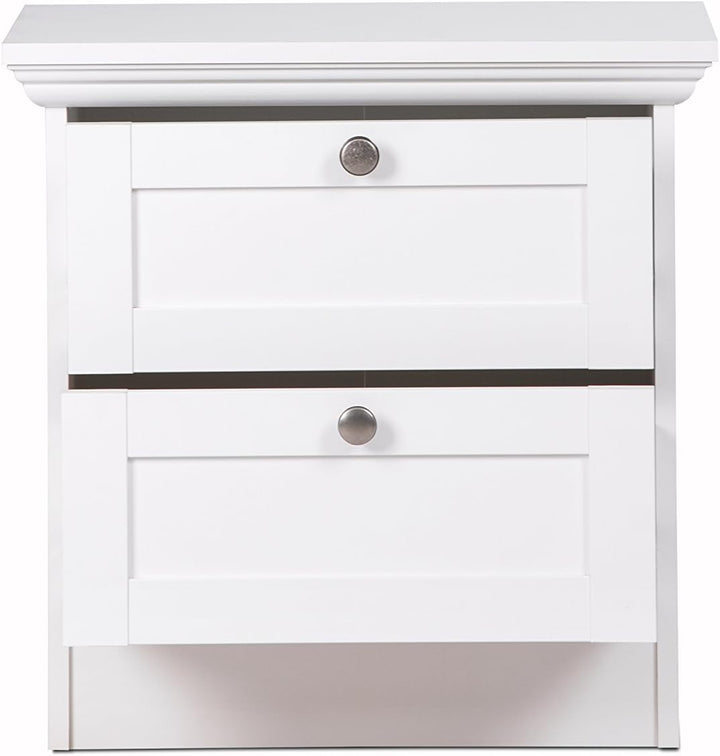 Intertrade Aura 65 Bett, MDF, Wei&szlig, 50x50x35 cm