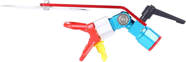 Spray Guide Zubehörwerkzeug Universal Paint Baffle Einstellbare Spritzführung mit G7/8-Zoll-Anschlus