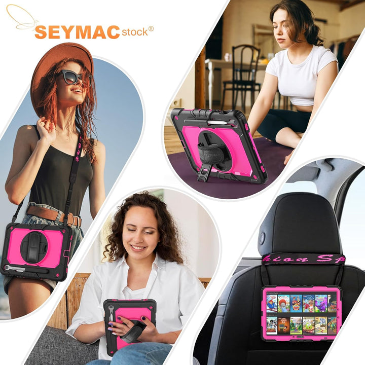 SEYMAC stock Hülle für Samsung Galaxy Tab S10 Lite/S10 FE/S9 FE 10,9 Zoll /S9 11 Zoll, Stossfeste Hü