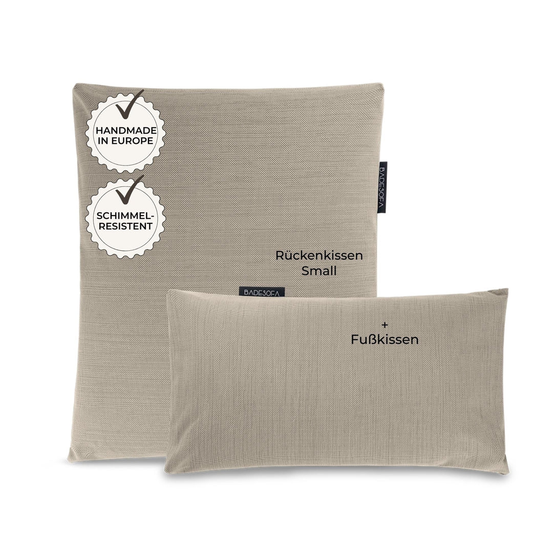 BADESOFA® Badewannenkissen 2er Set | Luxuriöses Bade-Kissen-Set für unvergleichbaren Komfort | Schne