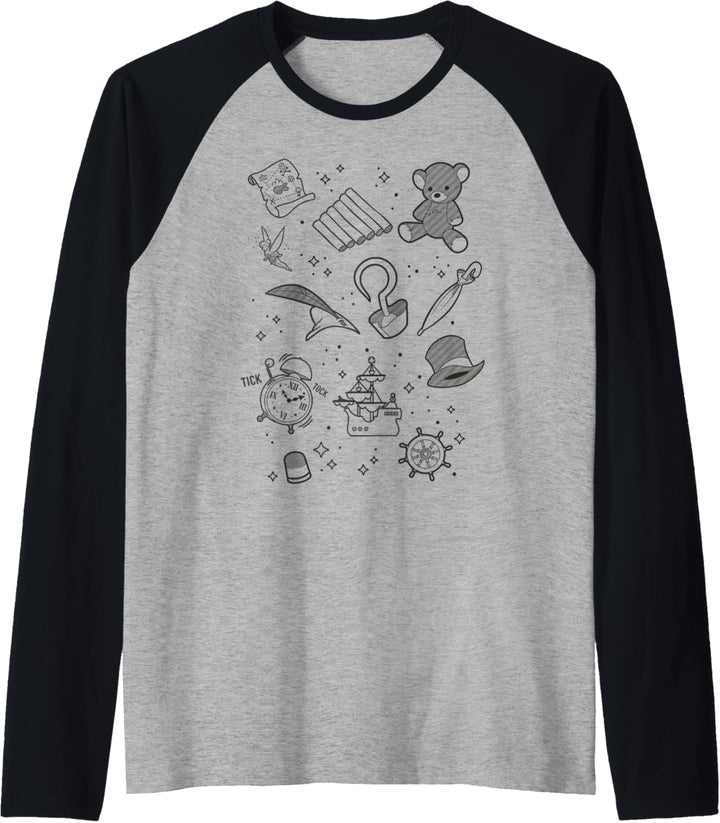 Disney Peter Pan Character Accessories Raglan