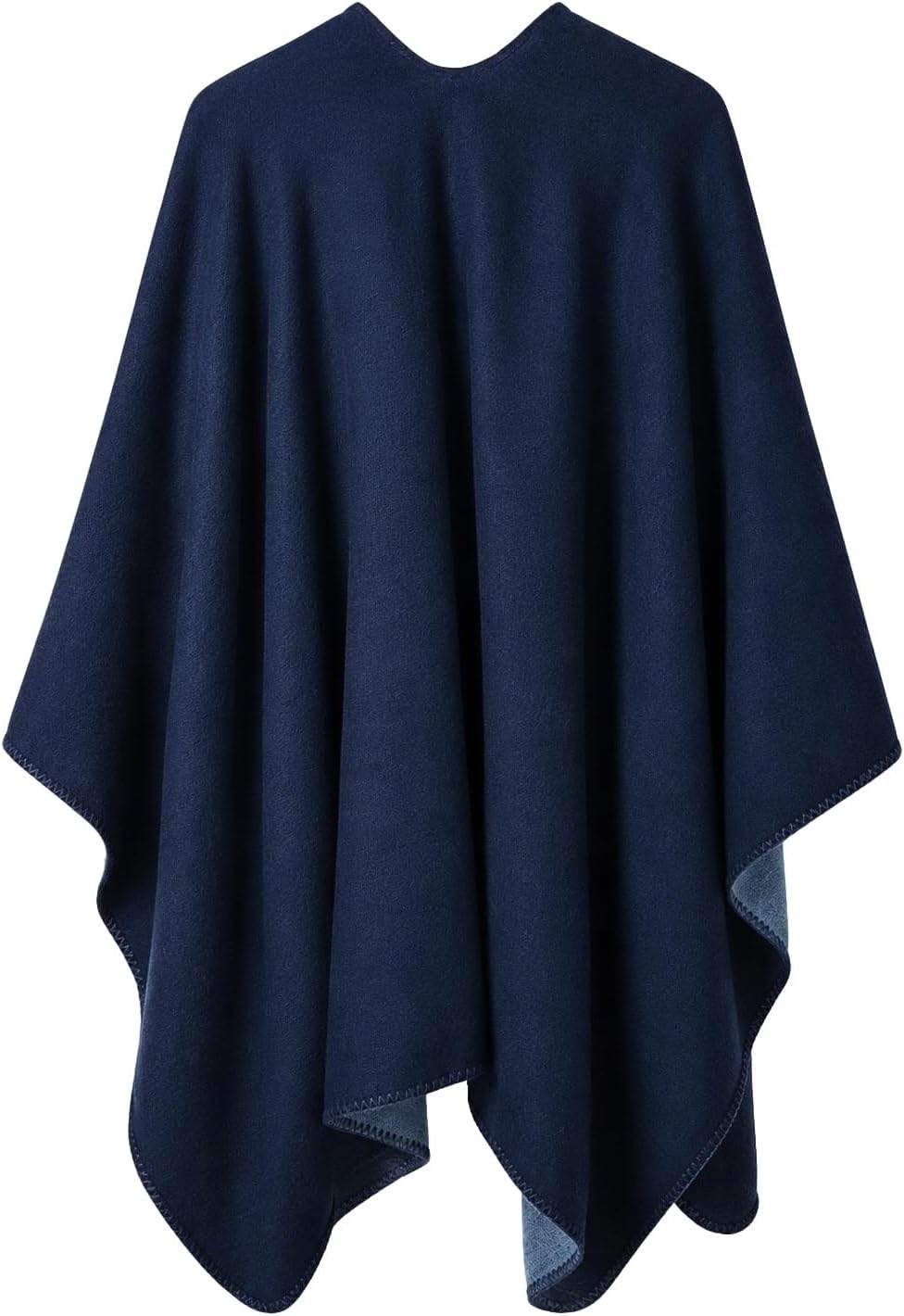 Poncho Damen Winter Strick Cape Cardigan Übergrosse Poncho Schal Elegant Warm Wendeumhang für Herbst
