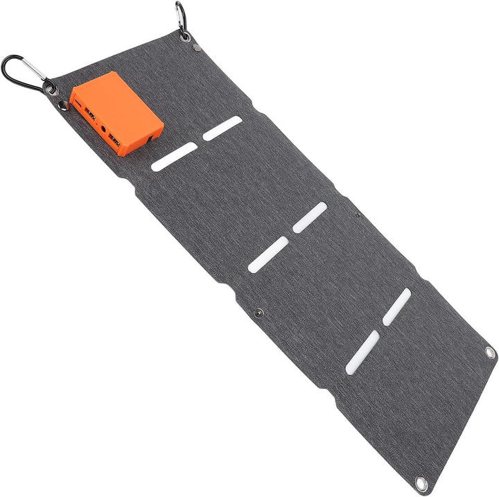 40W Tragbar Solarladegerät, IP68 Wasserdicht Solarpanel mit DC-Anschlüssen, 2-Port USB, Type-C Ansch