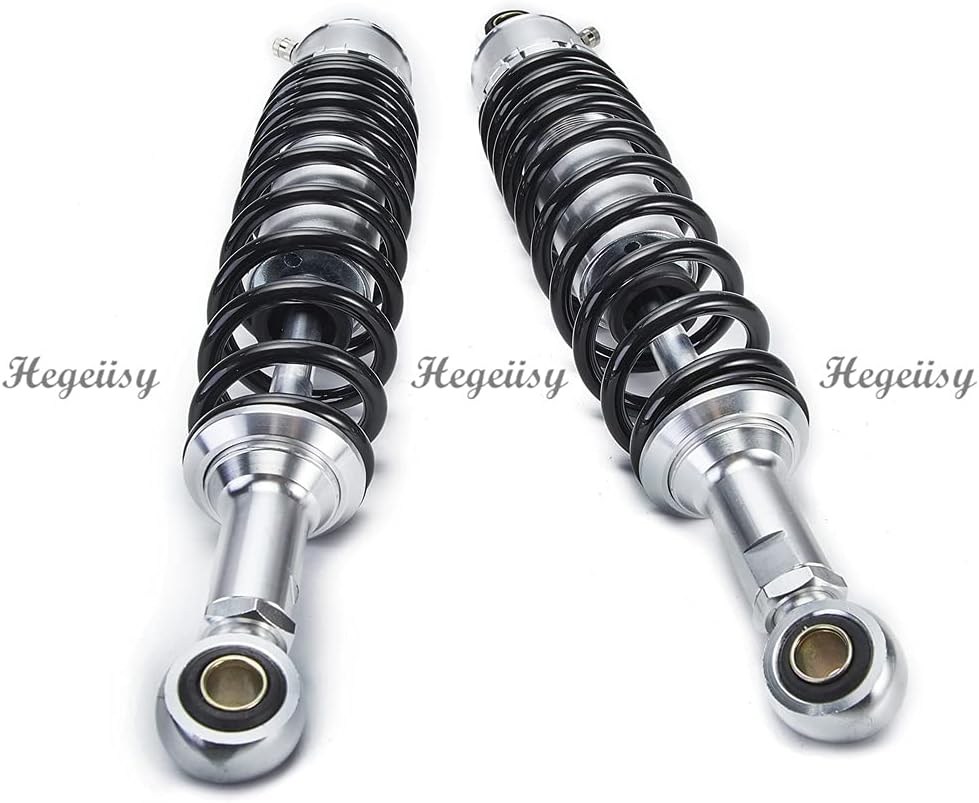 Hegeiisy ZR400C 320 mm 12,6 Zoll 7 mm Feder Universal Motorrad Luftstossdämpfer Hinterradaufhängung