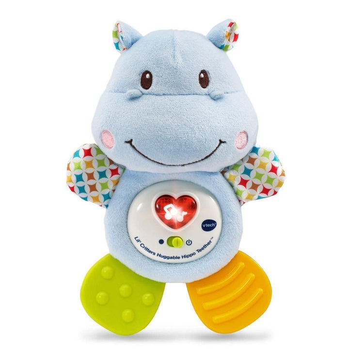 Vtech 1.276.357,6 cm Little Friendlies Happy Hippo Beissring Spielzeug blau, blau