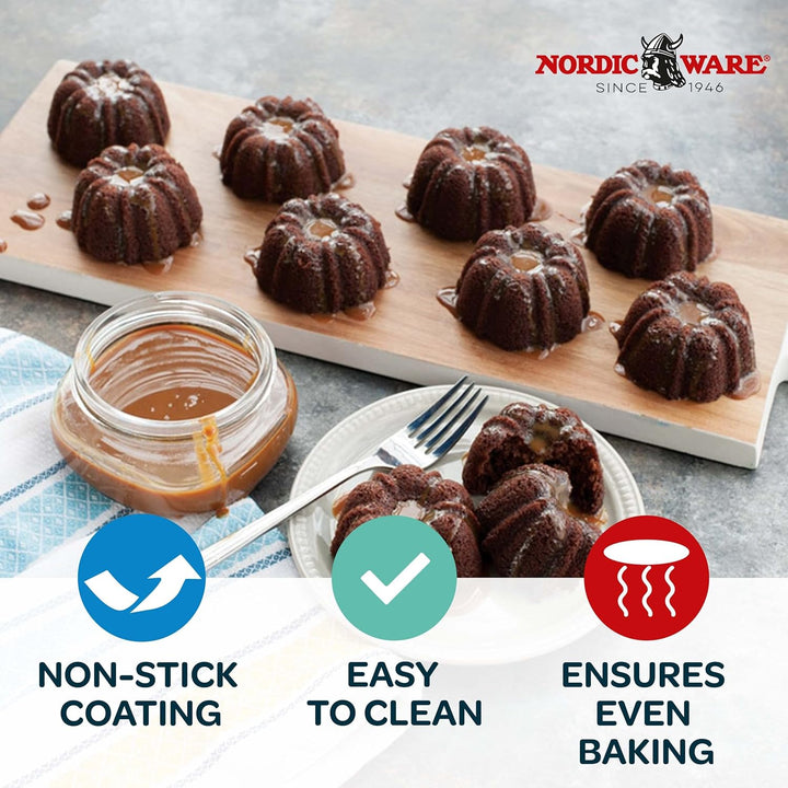 Nordicware 52824 Backform Gugelhupf-Muffins