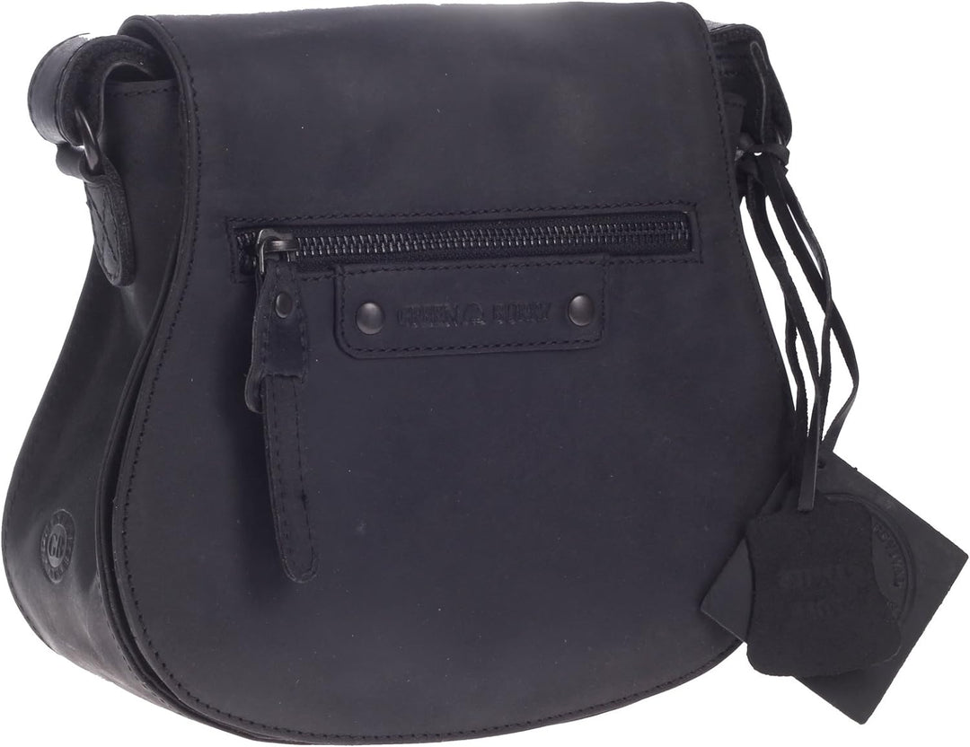 Greenburry Vintage Revival Umhängetasche Leder 21 cm