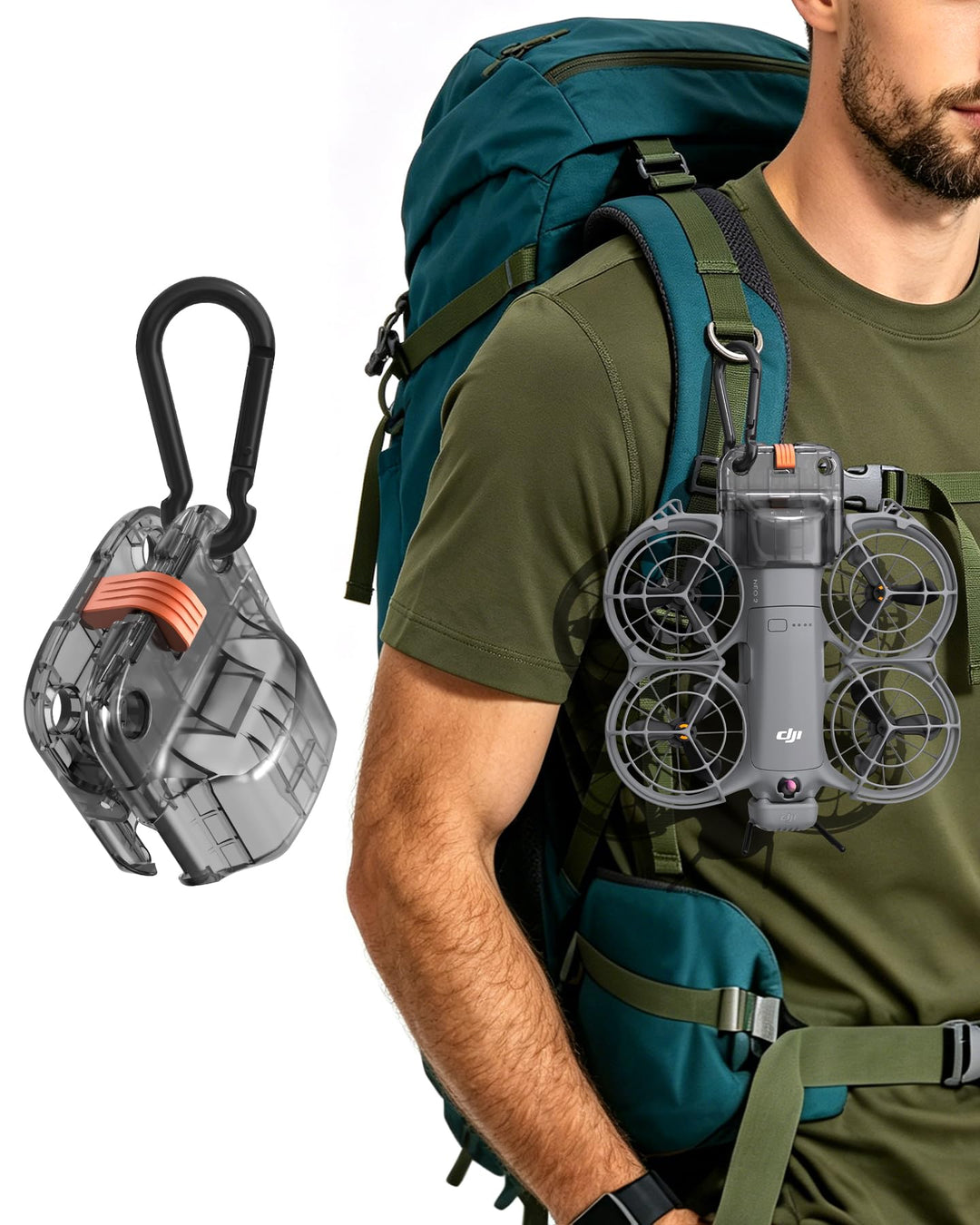 Gimbalschutz für DJI Neo 2 Drohne, Gimbalabdeckung für DJI Neo 2 Zubehör, kompakt leicht tragbar für