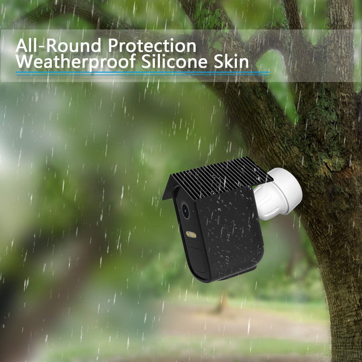 HOLACA 2 Stück Silikonhülle Kompatibel mit eufyCam 2C eufyCam 2C Pro Home Security Camera System - W