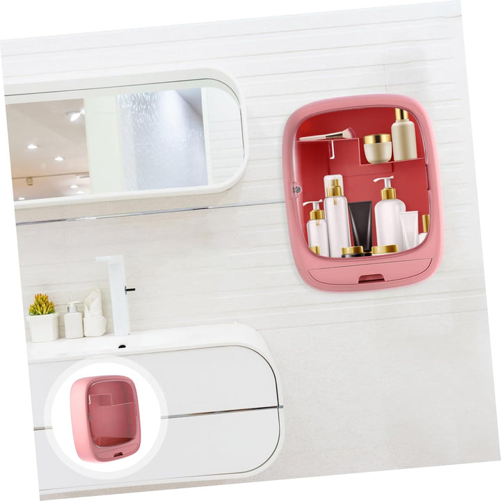 Cabilock 1stk Lagerregal Moderner Make-up-Organizer Aufbewahrungsregal Für Den Haushalt Wandaufbewah