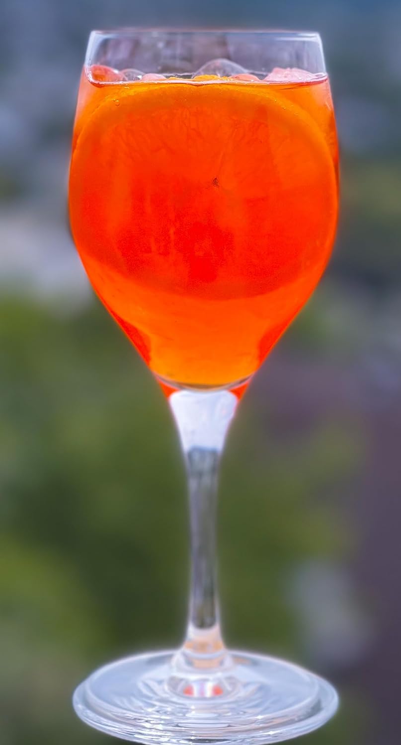 Topkapi Aperol Spritz Glas Burbach – Aperol Spritz Gläser, Cocktail Glas, 340ml, Profi-Glas Bleifrei
