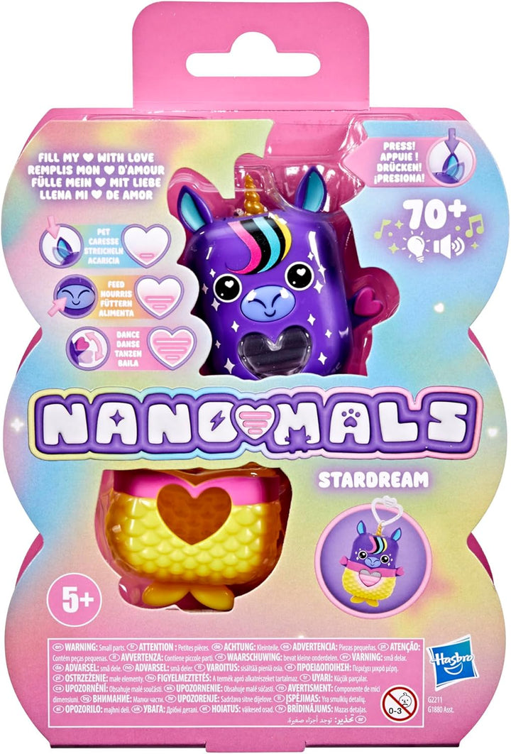 Hasbro Stardream das Einhorn elektronisches Fidget-Tierchen, Lila, Stardream