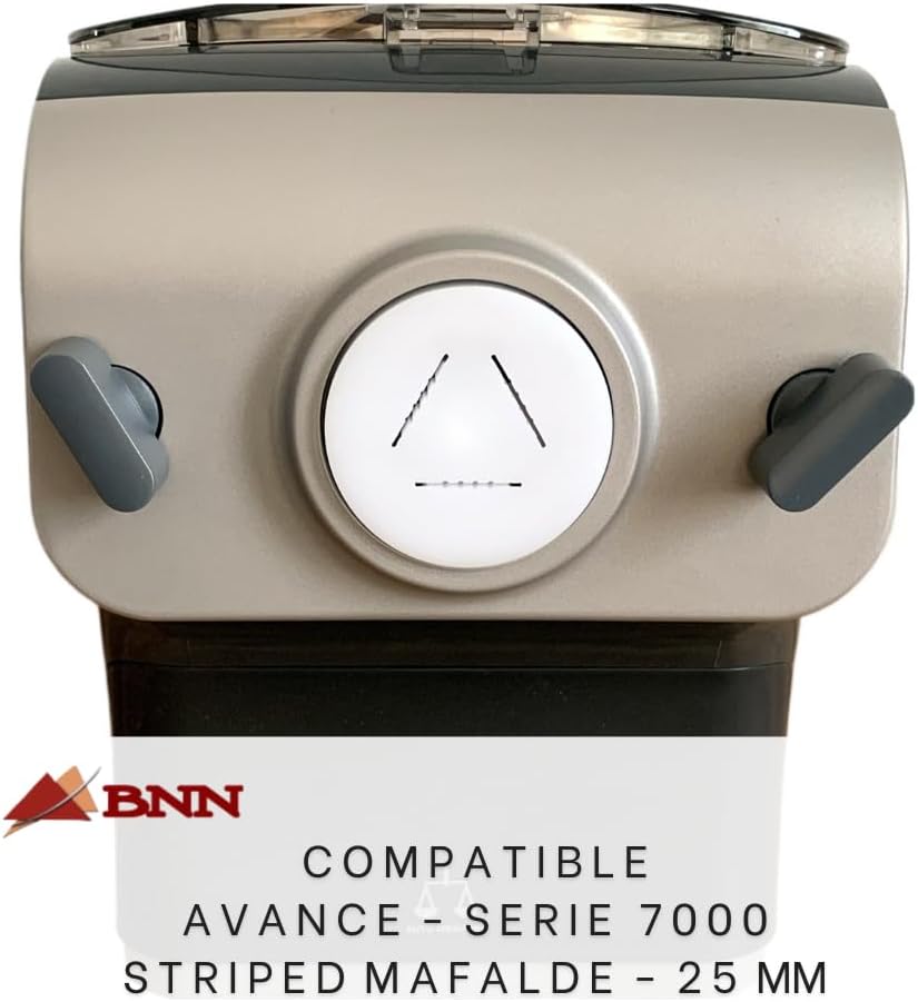 BNN – Avance/Serie 7000 - Mafalde Rigate Breite 25mm Durchmesser 1mm–1,2mm – Pasta Disc kompatibel m