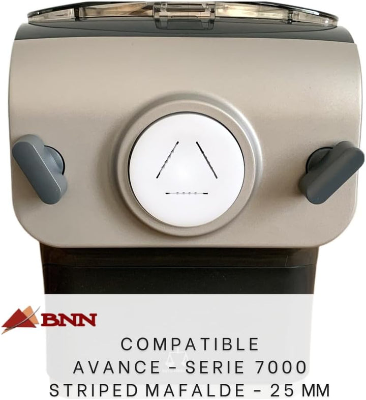 BNN – Avance/Serie 7000 - Mafalde Rigate Breite 25mm Durchmesser 1mm–1,2mm – Pasta Disc kompatibel m