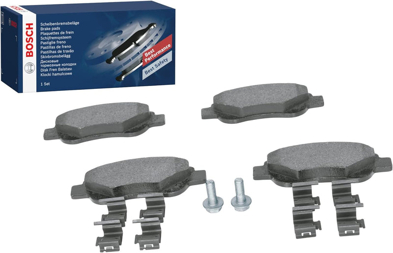 Bosch BP975 Bremsbeläge - Vorderachse - ECE-R90 Zertifizierung - vier Bremsbeläge pro Set